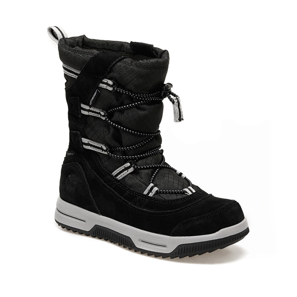 Timberland Snow Stomper Pull On Wp Siyah Kiz Cocuk Kar Botu 100529605 Flo