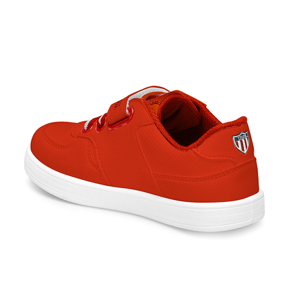 U S Polo Assn Cameron Kirmizi Erkek Cocuk Sneaker 100241649 Flo