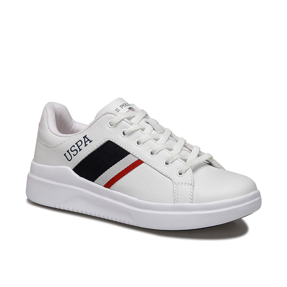 U S Polo Assn Camel 9pr Beyaz Kadin Sneaker Ayakkabi 100417797 Flo