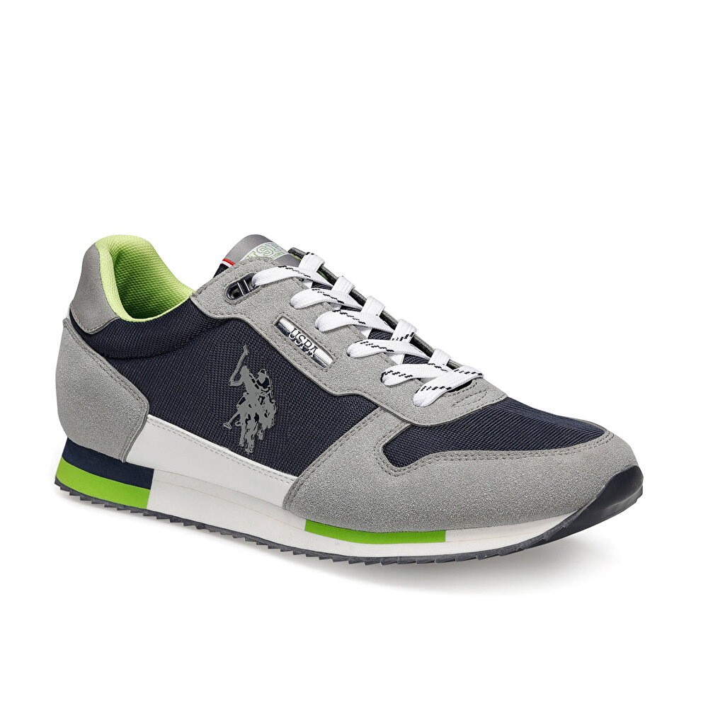 U S Polo Assn Pond Gri Erkek Spor Ayakkabi 100504833 Flo