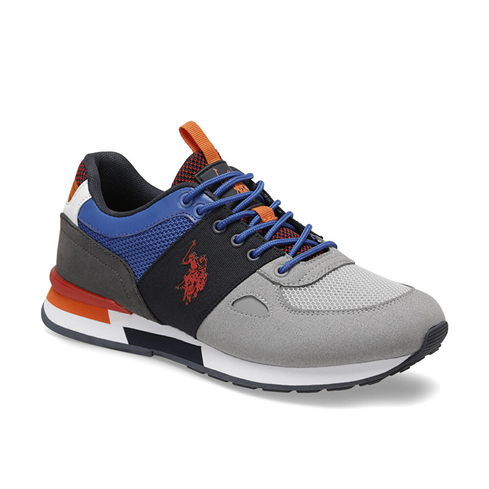 U S Polo Assn Bentley Gri Erkek Sneaker Ayakkabi 100489309 Flo