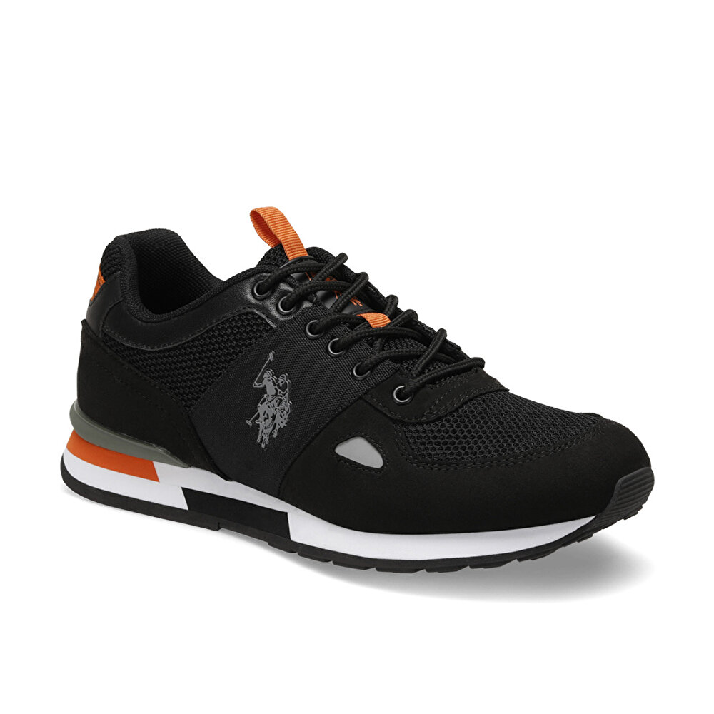 U S Polo Assn Bentley Siyah Erkek Sneaker Ayakkabi 100489320 Flo