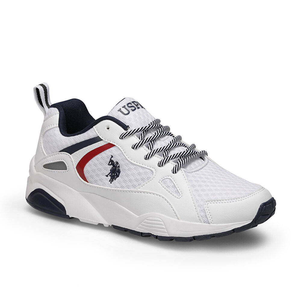 U S Polo Assn Berlingo Beyaz Kadin Sneaker Ayakkabi 100489327 Flo