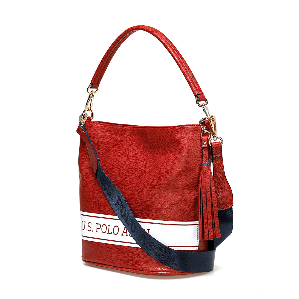 U S Polo Assn Us20268 Kirmizi Kadin Omuz Cantasi 100541537 Flo