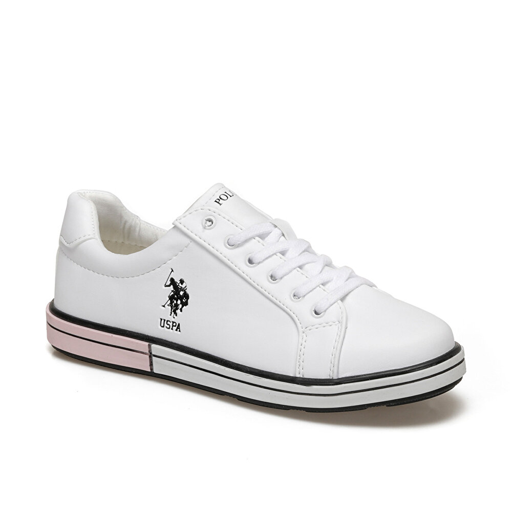 U S Polo Assn Prano Beyaz Kadin Sneaker Ayakkabi 100504842 Flo