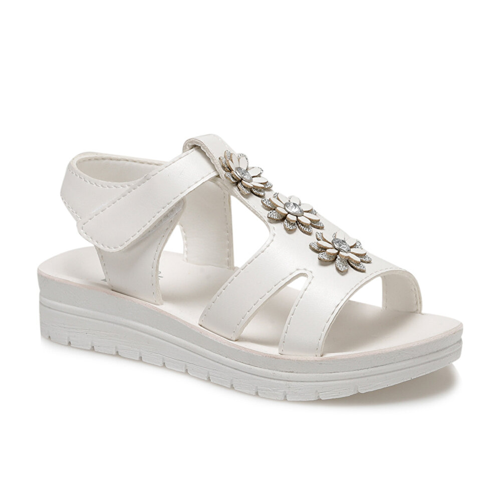 Seventeen Peggy P Beyaz Kiz Cocuk Sandalet 100515511 Flo