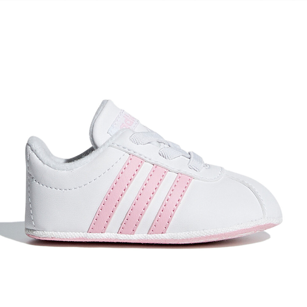 Adidas Vl Court 2 0 Crib Pembe Kiz Cocuk Sneaker Ayakkabi 100536380 Flo