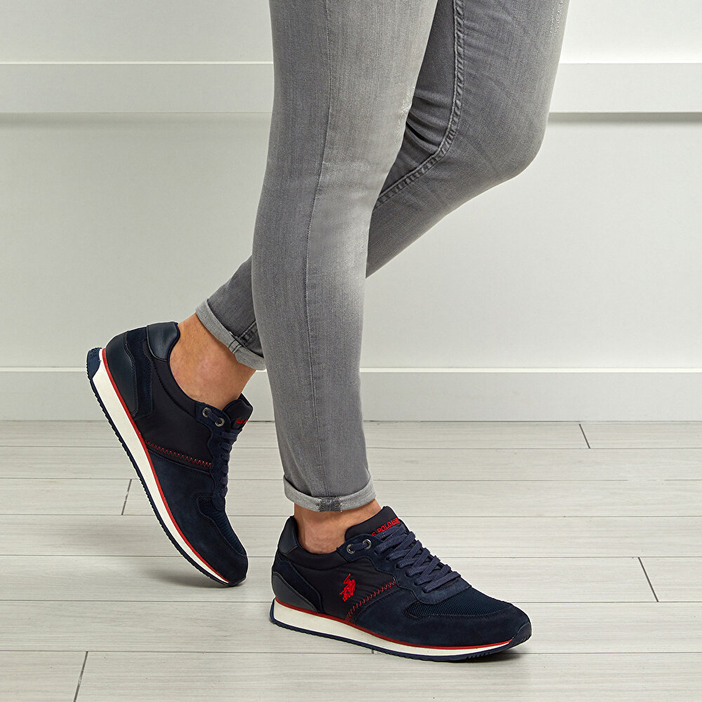 U S Polo Assn Mac Lacivert Erkek Spor Ayakkabi 100311408 Flo