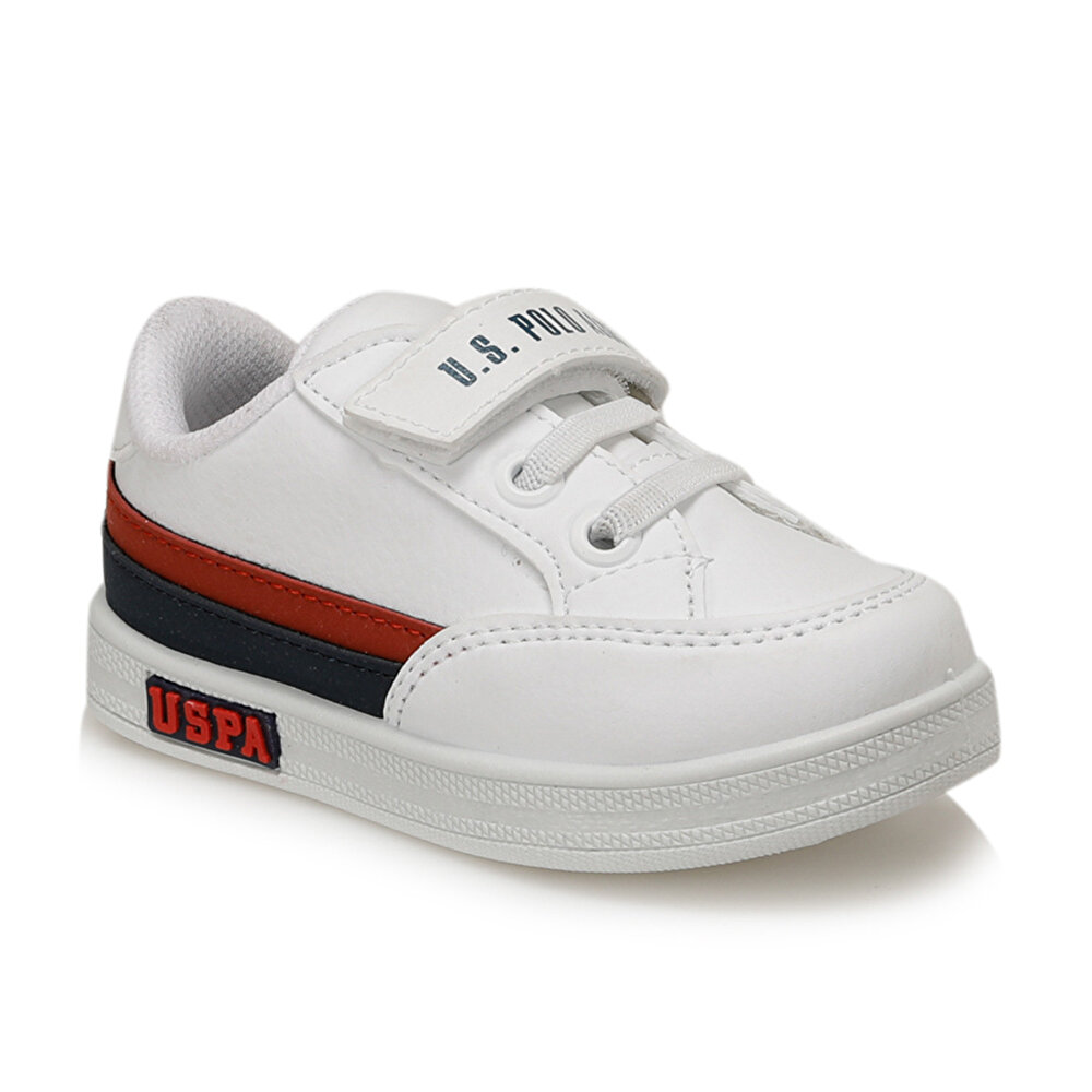 U S Polo Assn Jamal 9pr Beyaz Erkek Cocuk Sneaker Ayakkabi 100429391 Flo