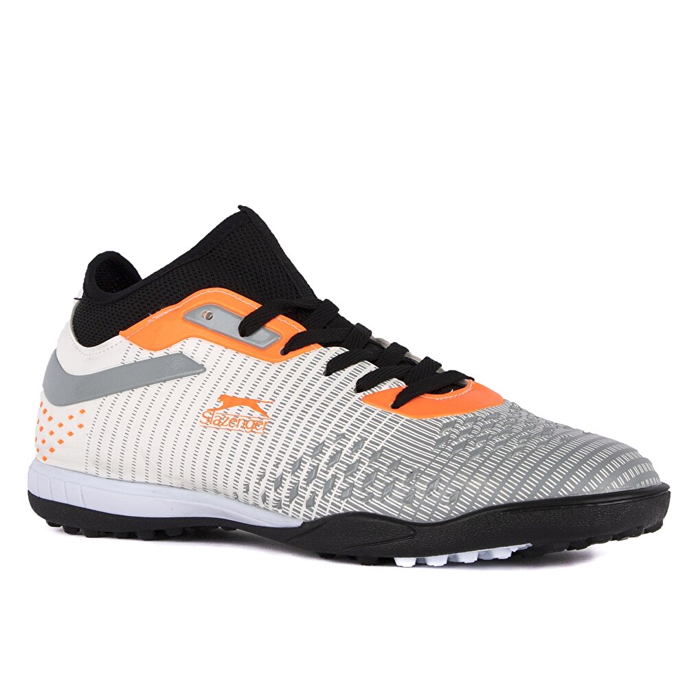 Slazenger Mental Hs Futbol Erkek Hali Saha Ayakkabi Gri Turuncu 200001434 Flo