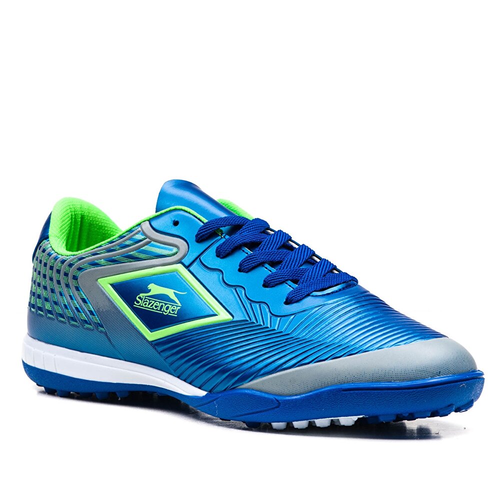 Slazenger Mabon Hs Futbol Erkek Hali Saha Ayakkabi Saks Mavi 200001399 Flo