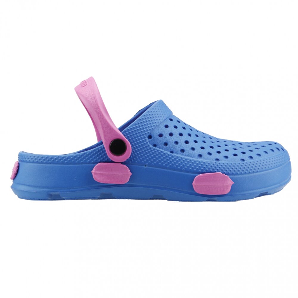 Gezer Eva 9624 Hastane Ortopedik Kadin Sandalet Terlik Lacivert Pembe 200007586 Flo