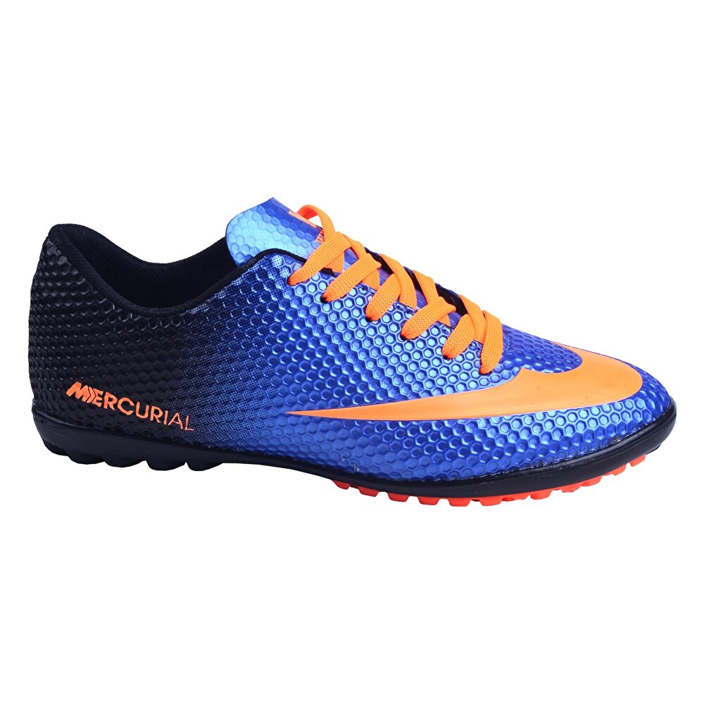 Walked 401 Hm Halisaha Erkek Futbol Spor Ayakkabi Mavi Turuncu 200008460 Flo