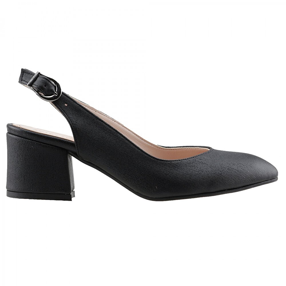 Ayakland 544 307 Prada 5 Cm Topuk Bayan Sandalet Ayakkabi Siyah 200006338 Flo