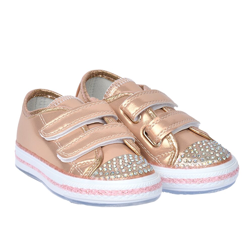 Kiko Kids Kiko Pnd 200c155 Isikli Kiz Cocuk Spor Ayakkabi Pembe 200006590 Flo