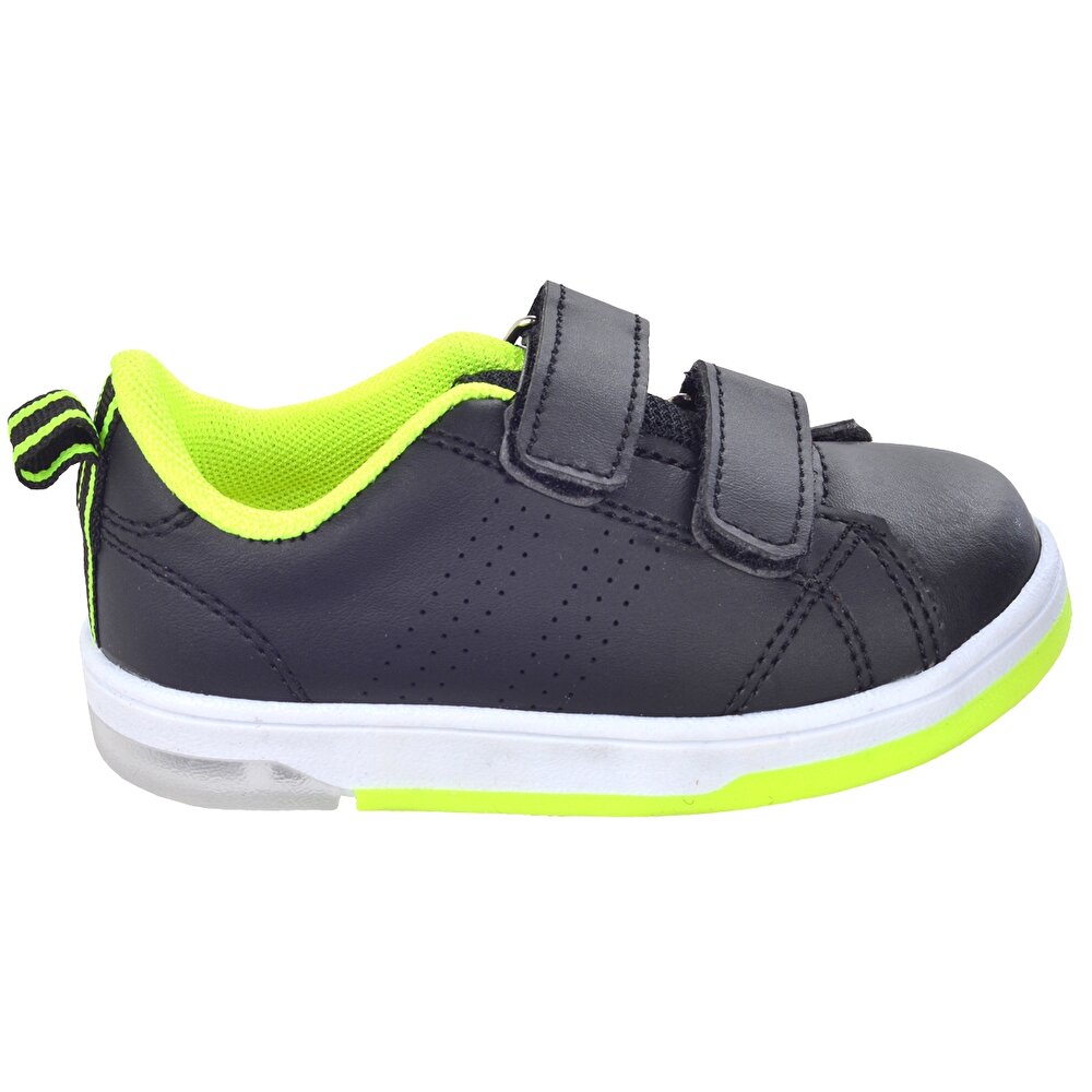 Kiko Kids Kiko S30 Gunluk Isikli Erkek Cocuk Spor Ayakkabi Siyah Yesil 200008187 Flo