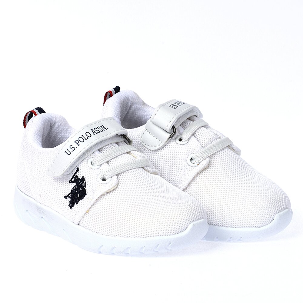 U S Polo Assn Honey Gunluk Kiz Erkek Cocuk Spor Ayakkabi Beyaz 200006983 Flo
