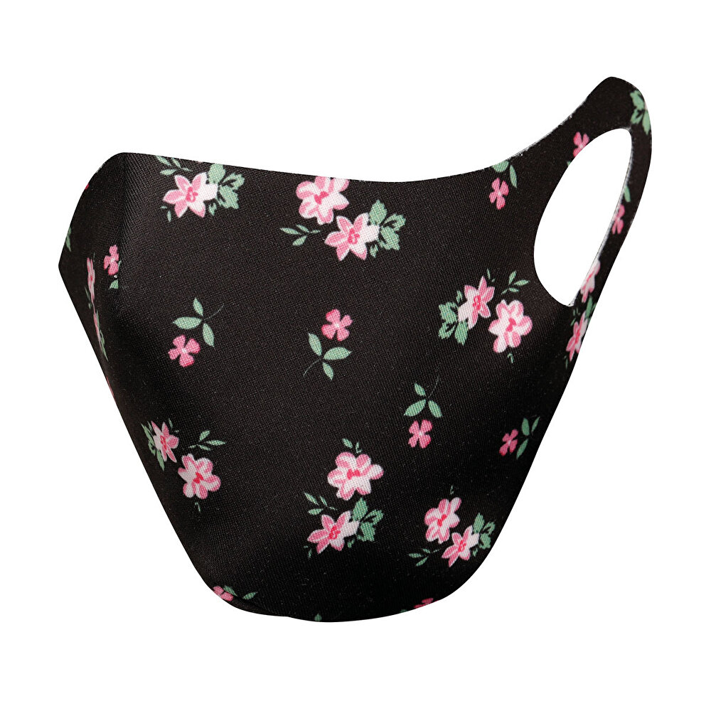 Flo Pretty Flowers Yikanabili Siyah Kadin Maske 100584123 Flo