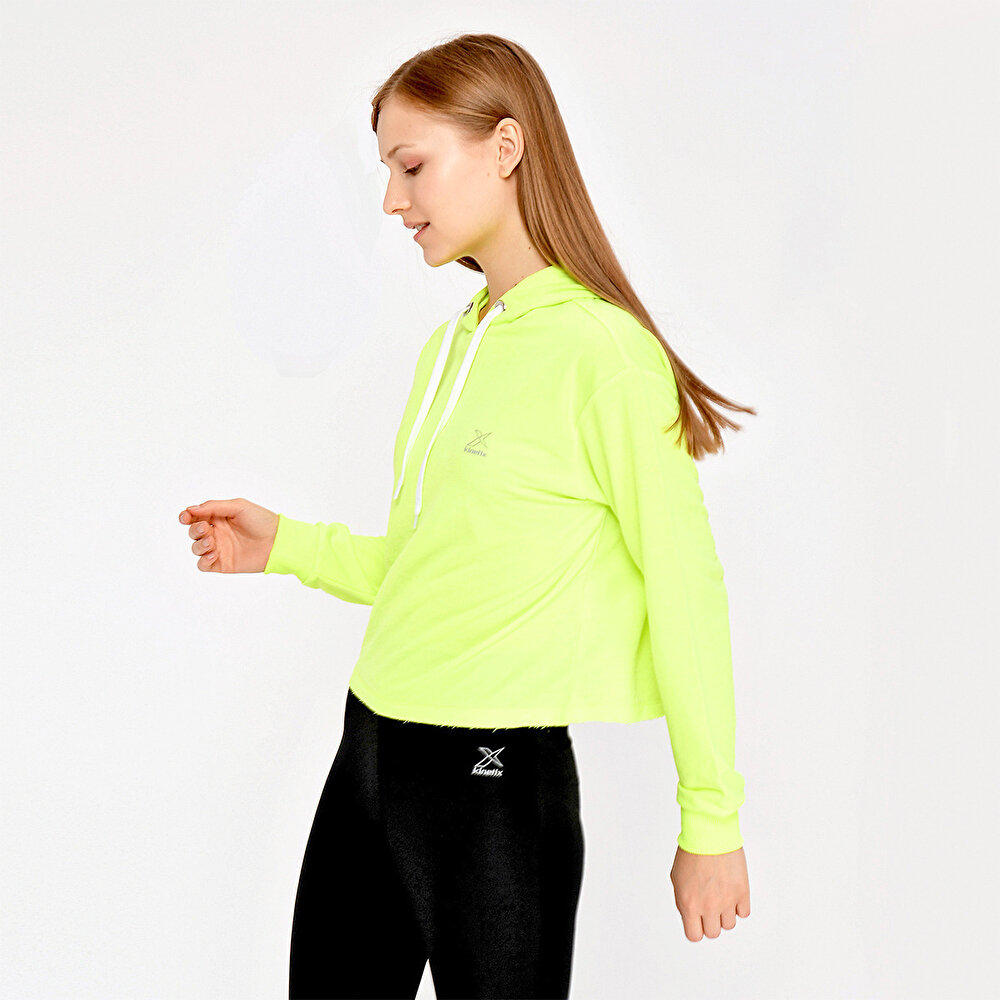 Kinetix W 1590 Hampton Sweatshirt Neon Yesil Kadin Sweatshirt 100513473 Kinetix