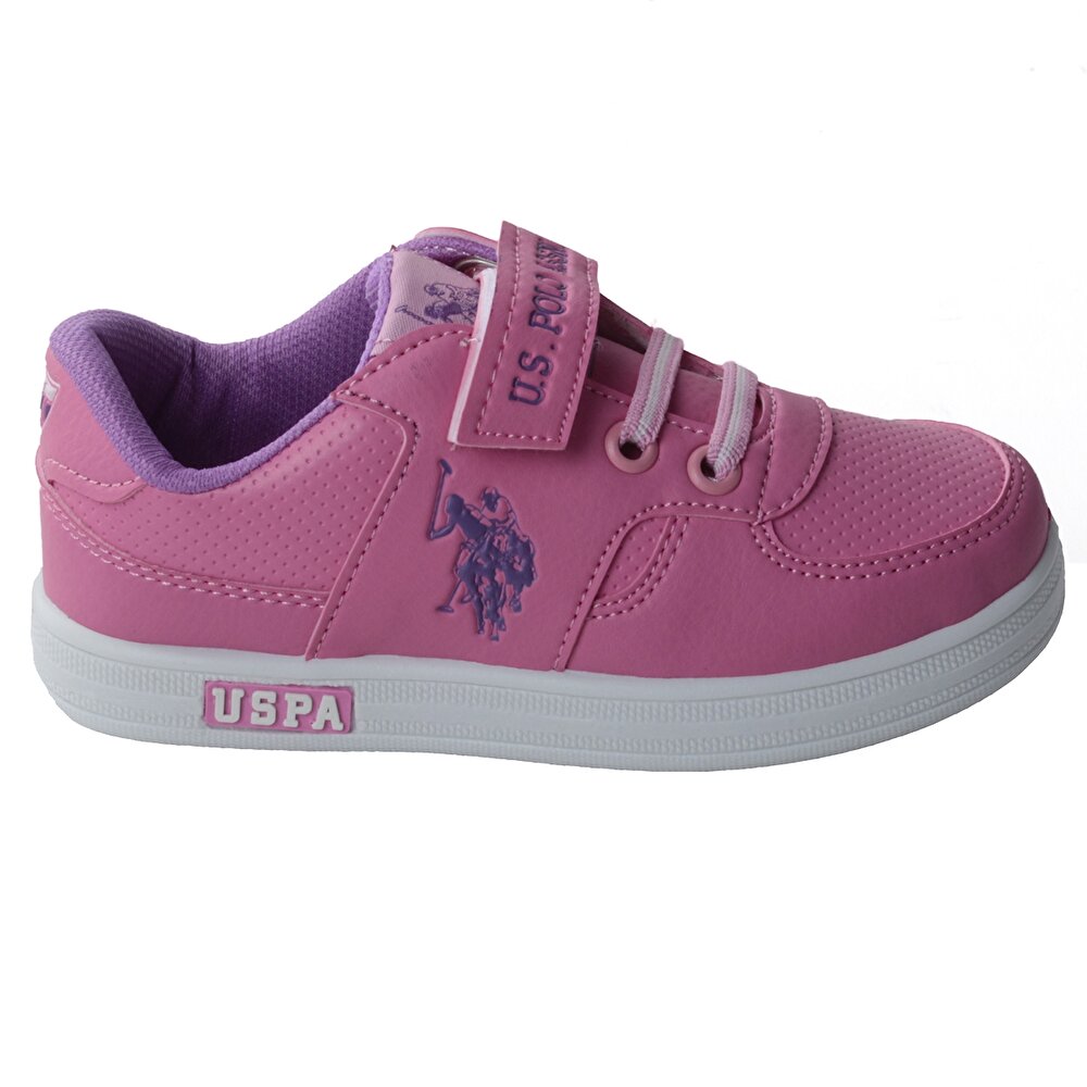 U S Polo Assn Cameron Gunluk Erkek Cocuk Spor Ayakkabi Pembe 200016922 Flo