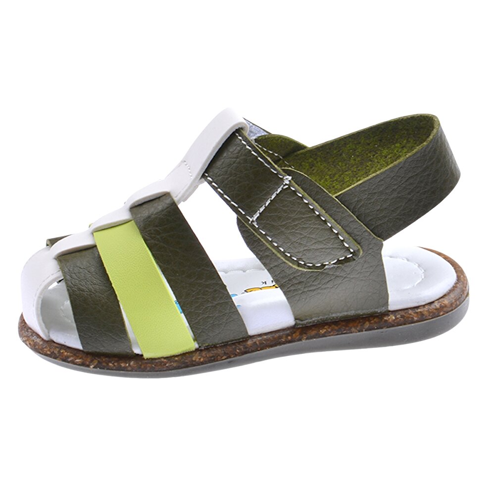 Sirin Bebe Kiko Sb 2321 29 Ortopedik Erkek Cocuk Ilk Adim Sandalet Terlik Haki Yesil 200010786 Flo