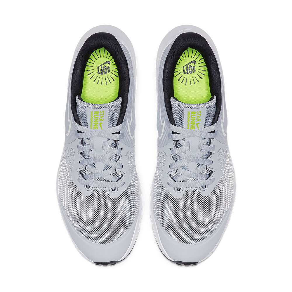 Nike Star Runner 2 Gs Gri Erkek Cocuk Kosu Ayakkabisi 100482193 Flo