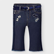 mayoral kiz bebek ispanyol paca kot pantolon 200131149 flo