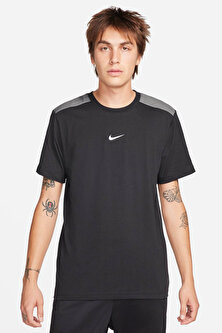 Nike M NSW TEE ICON FUTURA Siyah Erkek K sa Kol T Shirt 100405907