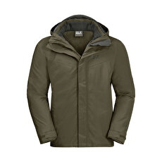 Jack Wolfskin Gotland 3in1 M Siyah Erkek Ceket 101015896 Flo
