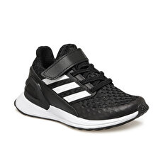 Adidas Rapidarun El K Siyah Erkek Cocuk Kosu Ayakkabisi 101069177 Flo