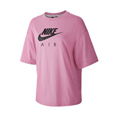 w nsw air top ss bf pembe kadin t shirt