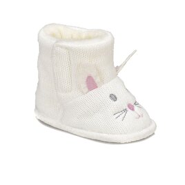 Bej Beyaz Renk Pink Step Ev Ayakkabisi Modelleri Flo