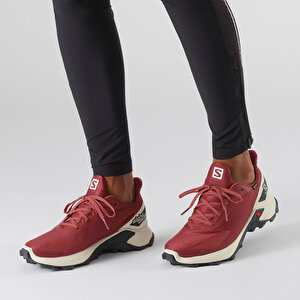 Salomon Alphacross Blast Gtx Bordo Kadin Kosu Ayakkabisi 101016016 Instreet
