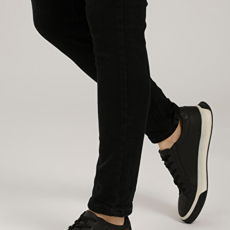 9104 Siyah Erkek Sneaker