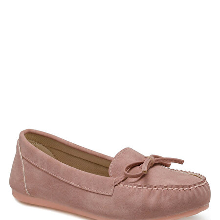 DS20054 Pudra Kadın Loafer Ayakkabı