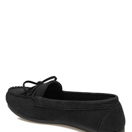 DS20054 1FX Siyah Kadın Loafer Ayakkabı_4