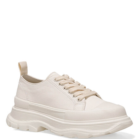MOREN 1FX Krem Kadın Sneaker_2