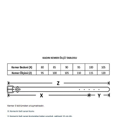 TWIN 1FX Siyah Kadın Kemer_1