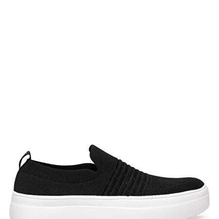 THEOGONY 1FX Siyah Kadın Slip On Ayakkabı_3