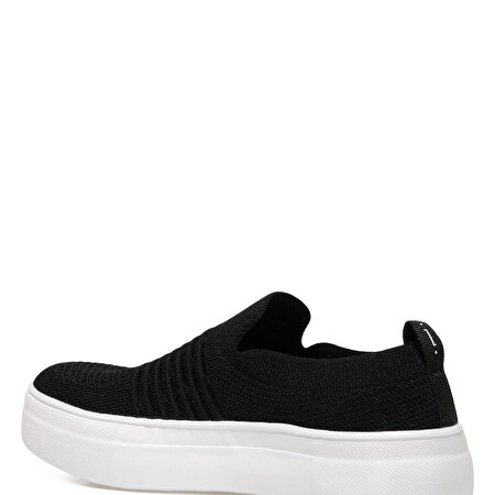 THEOGONY 1FX Siyah Kadın Slip On Ayakkabı_4