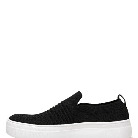 THEOGONY 1FX Siyah Kadın Slip On Ayakkabı_5