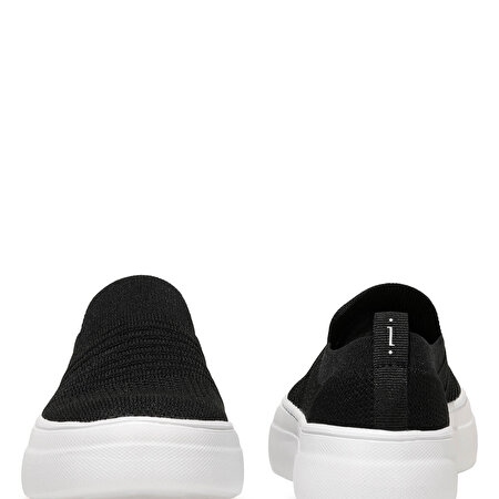 THEOGONY 1FX Siyah Kadın Slip On Ayakkabı_6