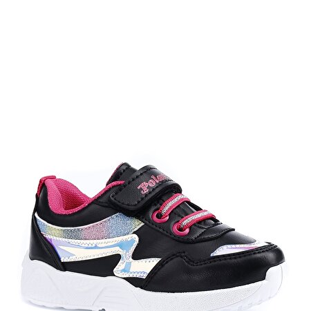 617369.P1PR Siyah Kız Çocuk Fashion Sneaker