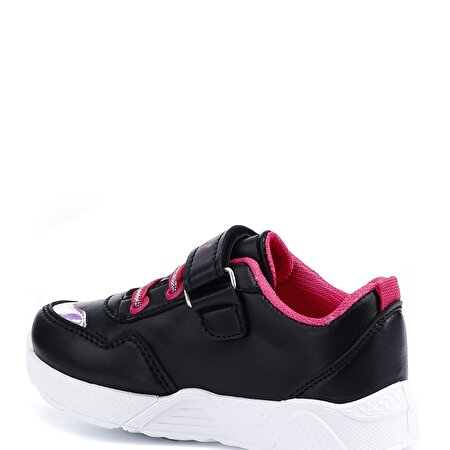 617369.P1PR Siyah Kız Çocuk Fashion Sneaker_2