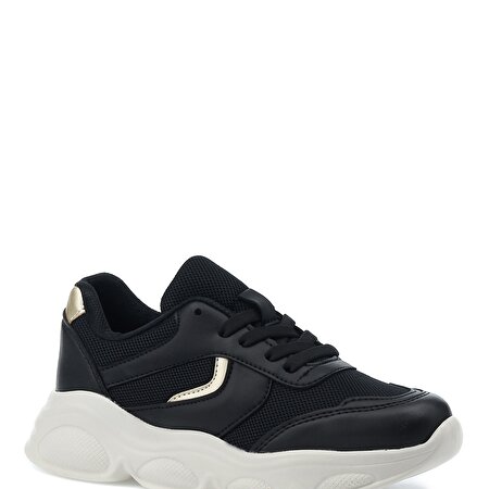 JENNY W 1PR Siyah Kadın Sneaker Ayakkabı