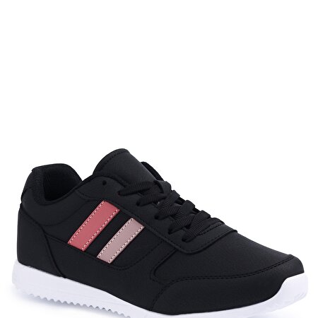 DENZEL PU W 1PR Siyah Kadın Sneaker