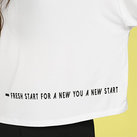 SN273 MILLA T-SHIRT Beyaz Kadın T-Shirt_2