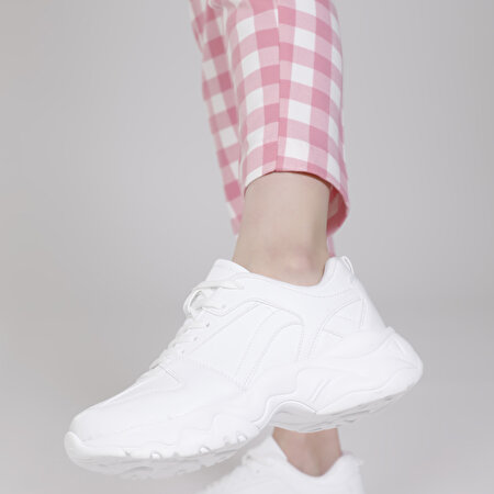 ELENORA W 1FX Beyaz Kadın Sneaker Ayakkabı