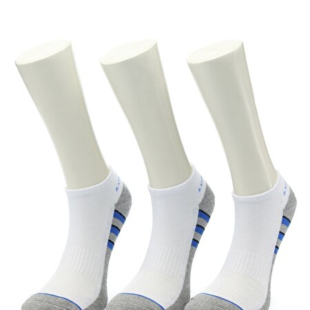 HENRY PATIK 3LU 1PR Beyaz Erkek Çorap