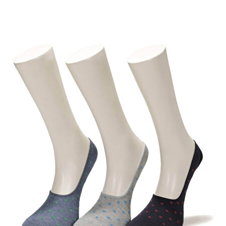 MINI PUAN 3 LU SUBA-M 1FX Çok Renkli Erkek Çorap